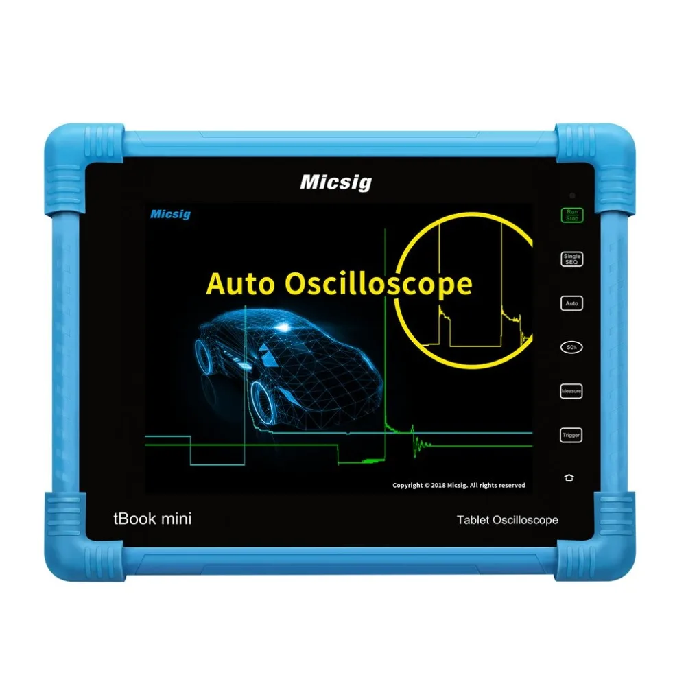 

Micsig oscilloscope Digital Automotive Tablet Oscilloscope 100MHz ATO1102