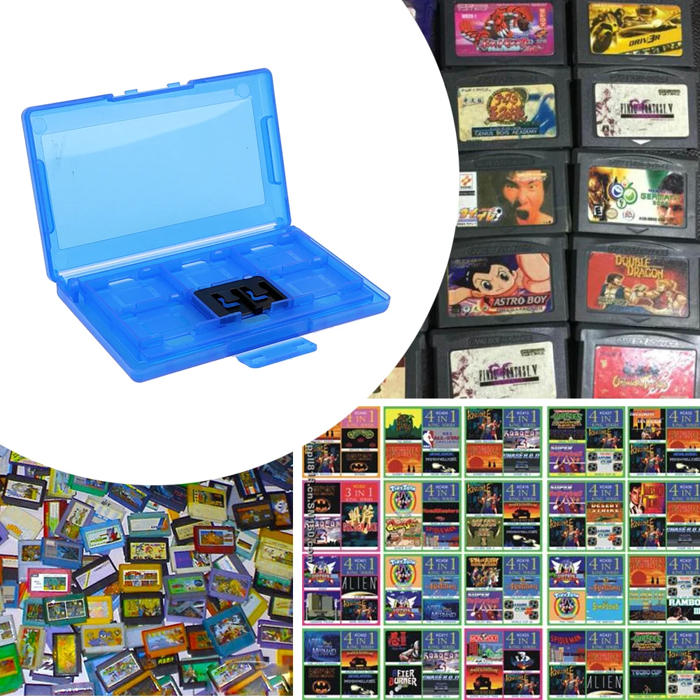 12 слотов пластиковая игровая карта жесткий ящик для хранения игровых карт органайзер, чехол для nintendo Switch аксессуар 11,5 см x 7 см