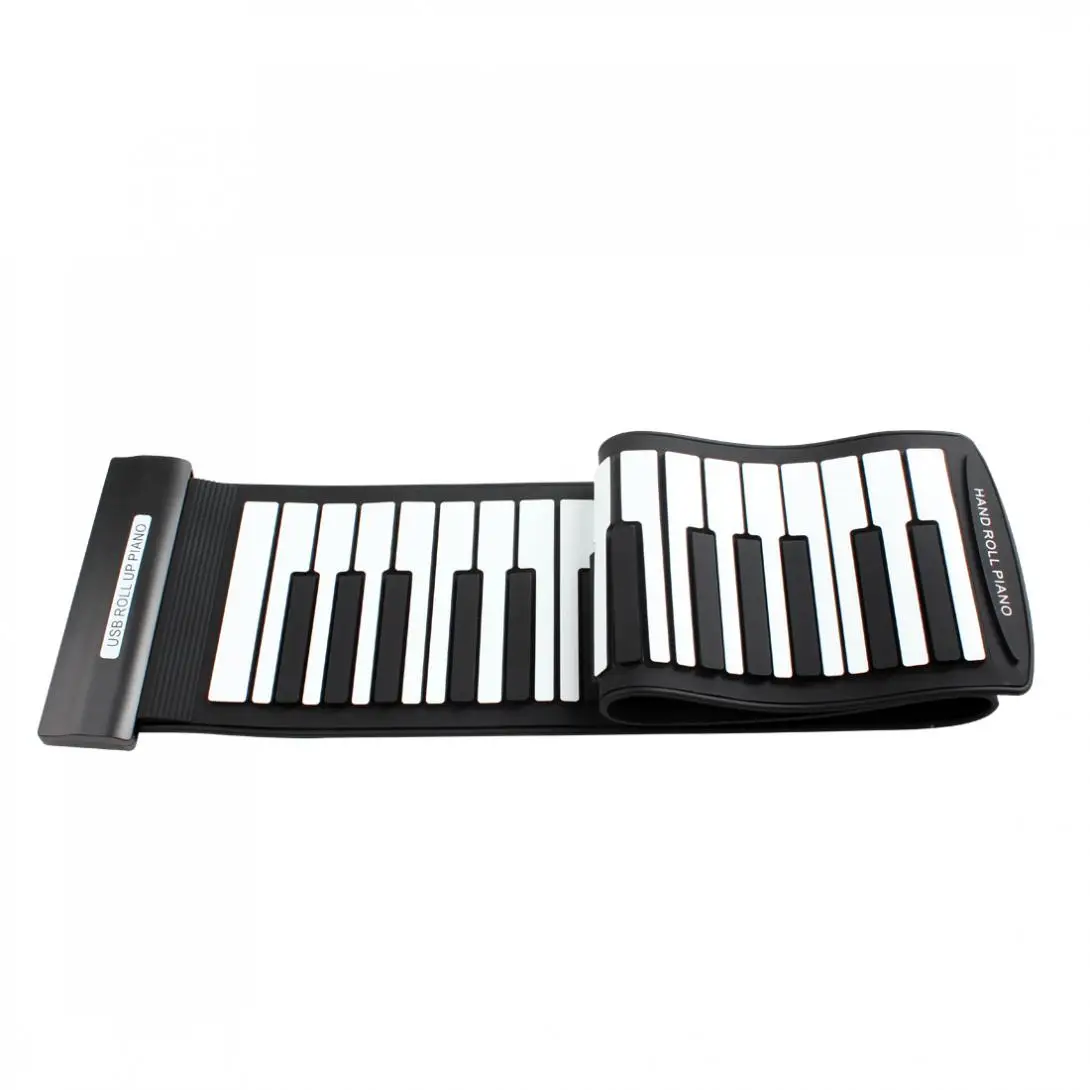  KONIX MD61 Flexible 61Keys Professional MIDI Keyboard Electronic Foldable Roll Up Piano for Childre