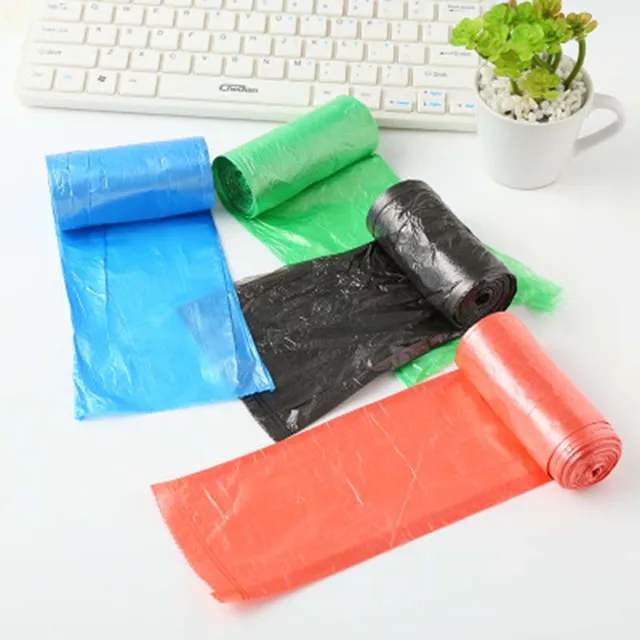 50 Pcs Clear Thicken Kitchen Garbage Bag Household Trash Can Bin 50 Pcs Clear Thicken Kitchen Garbage Bag Household Trash Can Bin Rubbish Disposable Plastic Bags