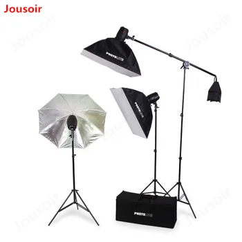 

250W Photography flash Softbox Light Lighting Kit Photo Equipment Soft Studio Light Softbox 50*70 CD15