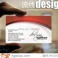 Полноцветный закругленные углы на заказ одна сторона печать визитных карточек визитная карточка прозрачный ПВХ визитная карточка № 2145