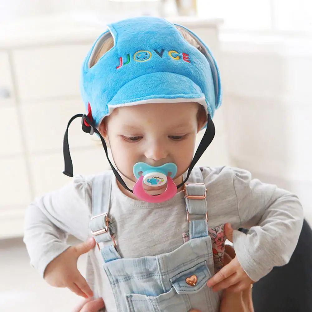 Регулируемый защитный шлем для младенцев, защитная анти-шоковая пена, детская шапка для младенцев, шлемы для ползания, прогулок, защита для головы
