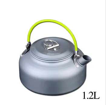 

1.2L kettle Outdoor coffee pot Aluminum alloy Picnic picnic Portable kettle