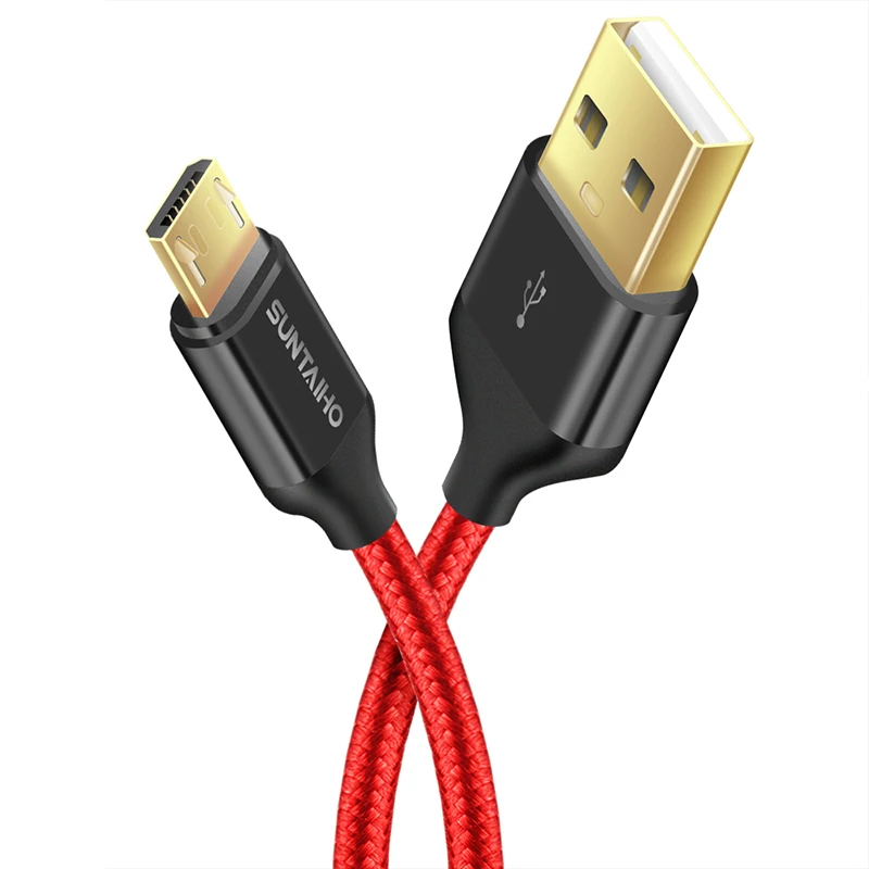 10-Pack Micro USB Cable Fast charging Data Cable,Suntaiho Nylon Braided Phone Charger For Samsung Xiaomi Mobile Phone Cables 10-Pack Micro USB Cable Fast charging Data Cable,Suntaiho Nylon Braided Phone Charger For Samsung Xiaomi Mobile Phone Cables