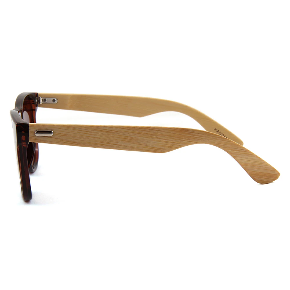 Design Sonnenbrille Uv400 Marke Objektiv Shades Retro Brille Bambus Frauen Holz Anti Lens Brown Willenskraft Männer Braun H0pwpq