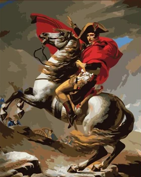 

Frameless Picture napoleon Painting By Numbers Modern Wall Art Handpainted Oil Painting On Canvas For Home Decoration