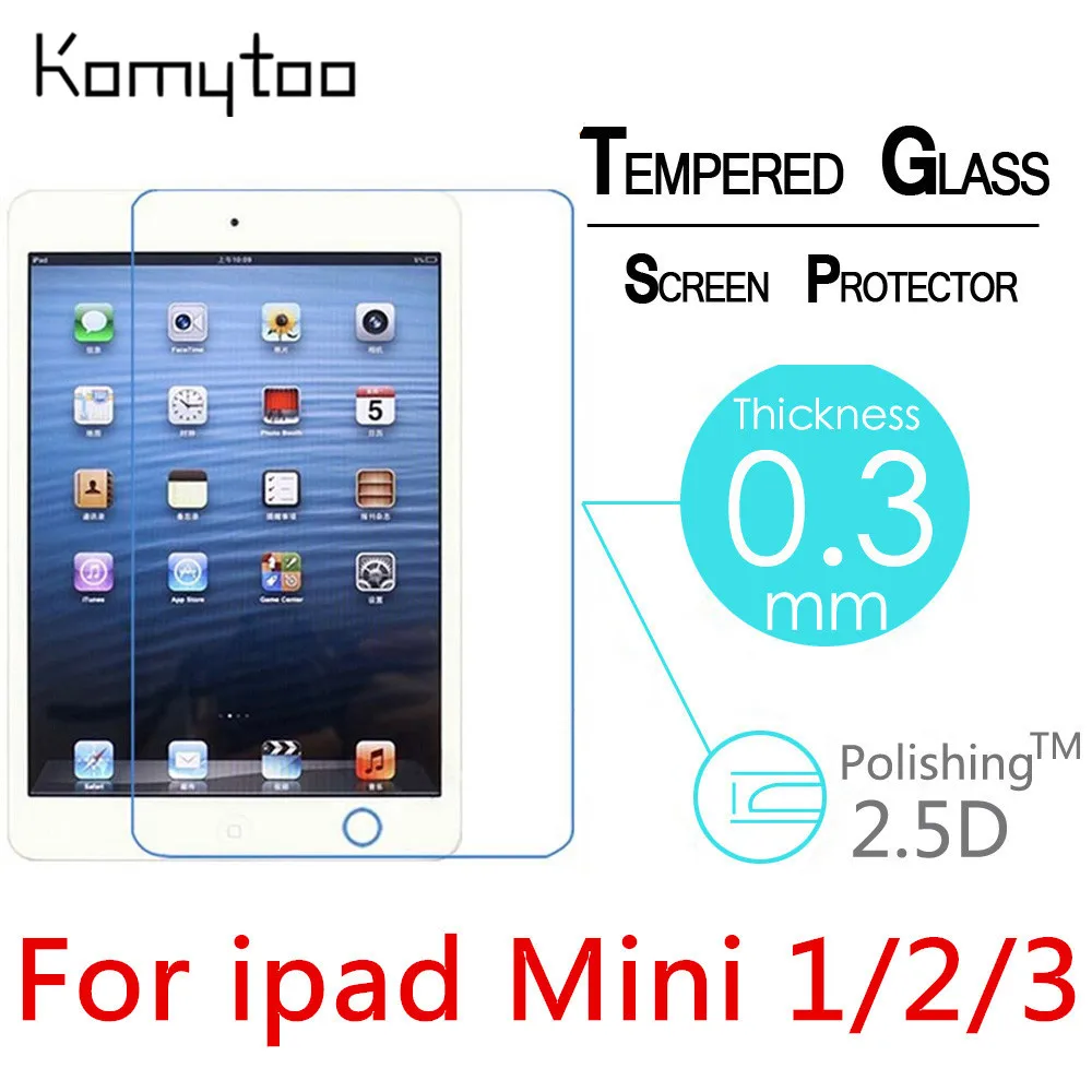 imágenes para 10 unids 9 H 0.3 MM Templado A Prueba de Explosiones de Vidrio Templado Para Apple ipad mini 1/2/3 Tablet PC HD Clear Protector de pantalla Cubierta de la Película imágenes para 10 unids 9 H 0.3 MM Templado A Prueba de Explosiones de Vidrio Templado Para Apple ipad mini 1/2/3 Tablet PC HD Clear Protector de pantalla Cubierta de la Película