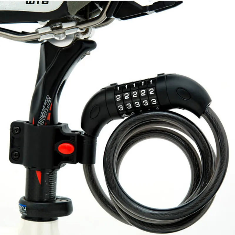retractable bicycle lock