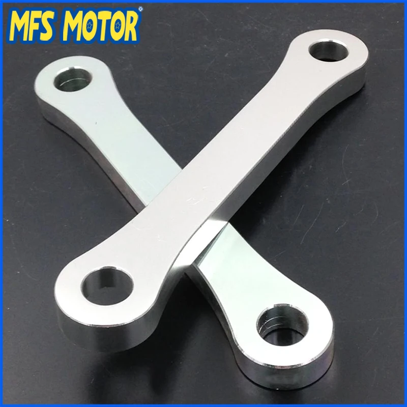 Motorcycle Lowering Link kit For Kawasaki KL C 1987 2007 Silverin