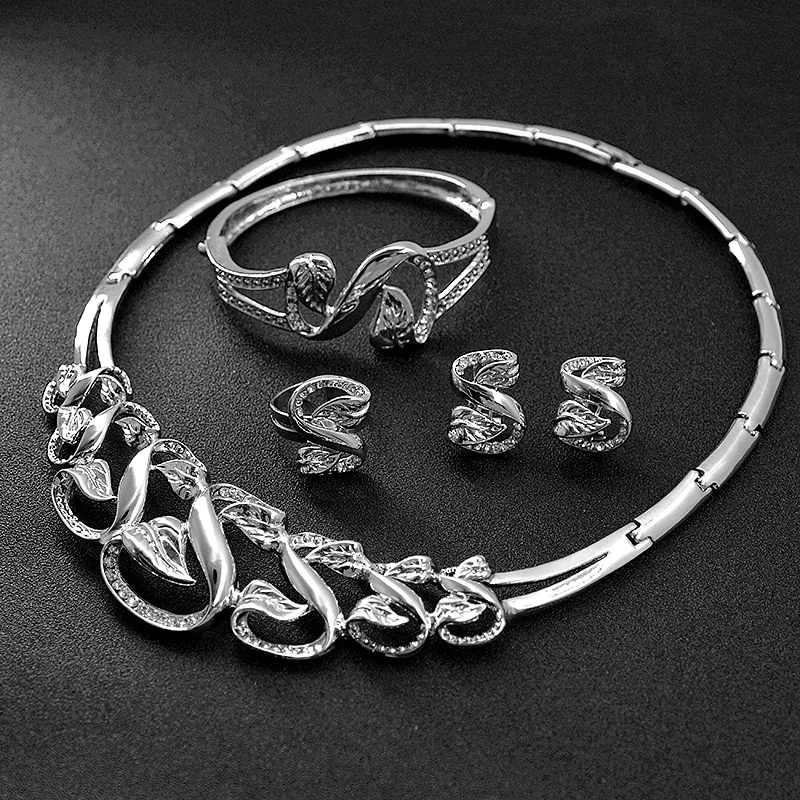 Ювелирные изделия Sunny Jewelry модные свадебные ювелирные наборы для женщин серьги