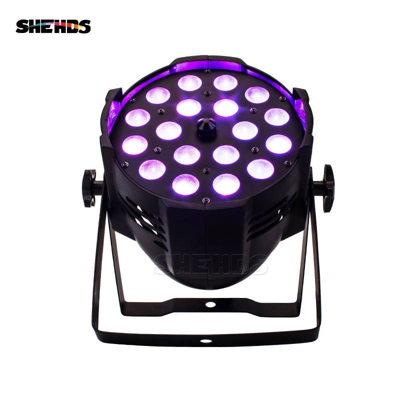 4 قطعة/الوحدة 18*12 W RGBW مصابيح ليد المكبرة مصباح موازي المستوى في الهواء الطلق Led الاسمية التكبير DMX512 للديسكو DJ العارض آلة حزب الديكور