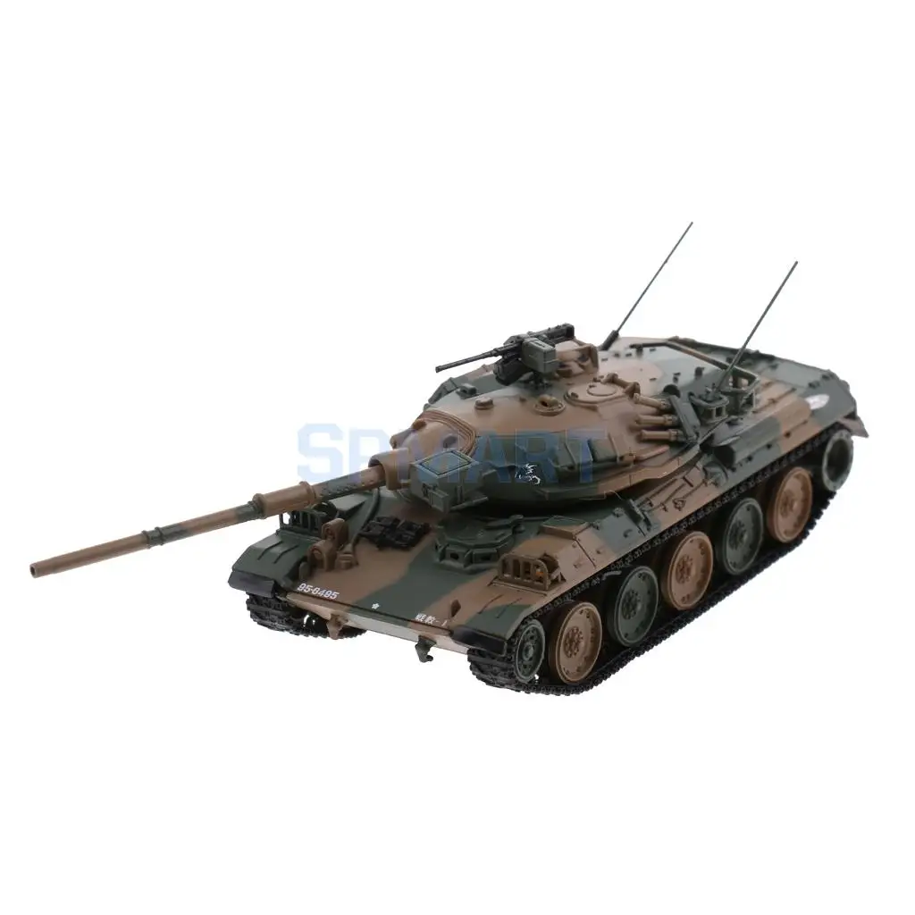 

1/72th Type 74 Japanese JSDA Main Battle Military Tank Military Vehicle Model Destroyer Collectibles