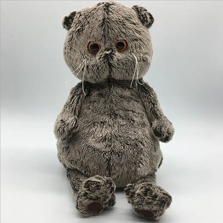 Кот Basik игрушки в виде животных с плюшевой набивкой Kawaii Cat Мягкая Подушка плюшевое