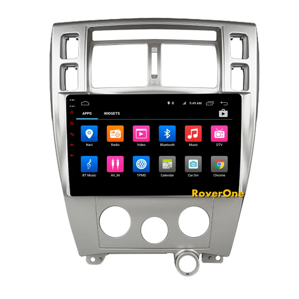 Clearance RoverOne Android 9.0 Octa Core Tucson Car Radio GPS For Hyundai Tucson 2005-2009 Touchscreen Multimedia Player Stereo Head Unit 7