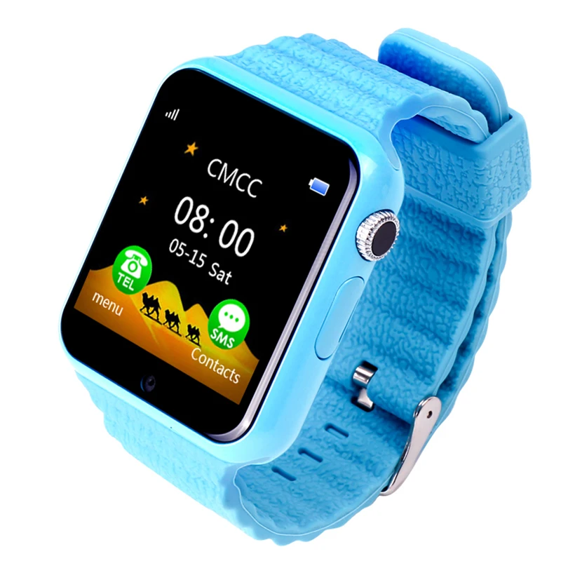 Multi-functional Children GPS Smart Watch Dial Call Camera Waterproof Watches for Kid Boys Girls Anti Lost IOS Android Bracelet