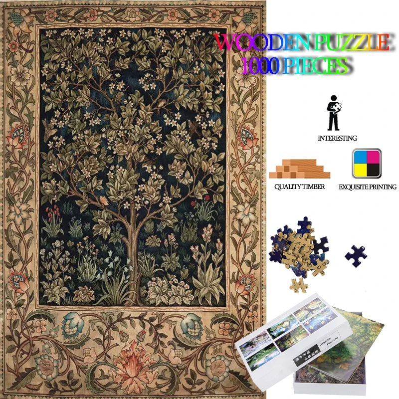 

puzzle wooden 1000 pieces World Famous Art Oil Painting jigsaw puzzle adults puzzle toy 1000 puzzles growups children home decor