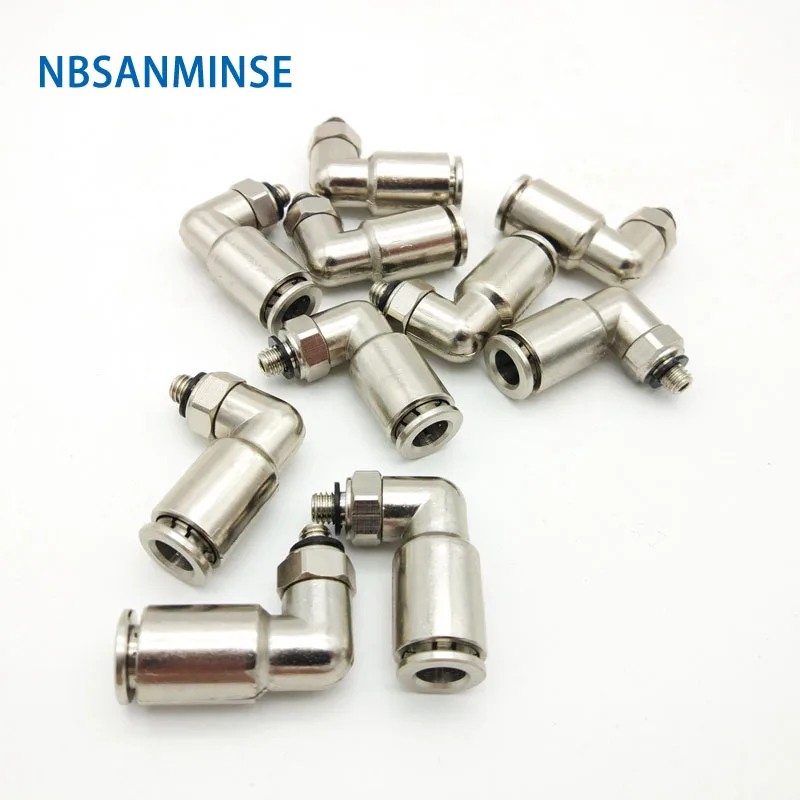 

10Pcs/lot MPL M5 1/8 1/4 3/8 1/2 All Metal Pneumatic Fitting Male Elbow Fitting Brass Fitting Air Fitting Connector NBSANMINSE