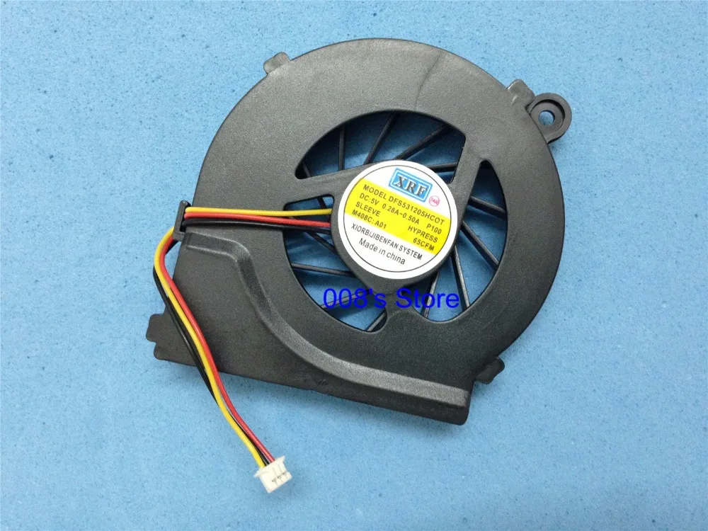 Новый вентилятор для кулера ЦП 3Pin HP Pavilion G7 G6 G4 G4T G6T G7T 643364-001 CQ56 CQ56z G56 CQ62 CQ62z G42 CQ42 3