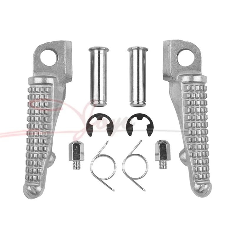 Motorcycle Front Footrest Foot Pegs For ZX6R ZX10R ZX9R Z1000 Z750 ER6N