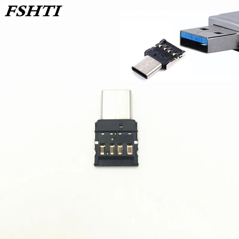 

Type C To USB OTG Connector Adapter for USB Flash Drive S8 Note8 Android Phone
