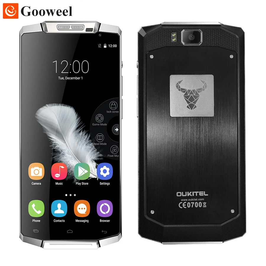 Original Oukitel K10000 cell phone MTK6735P Quad Core 5 5inch Screen Android 5 1 2GB 16GB