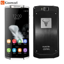 Oukitel k10000 сотовый телефон mtk6735p quad core 5.5 дюймов hd экран android 6.0 2 ГБ + 16 ГБ 10000 мАч батареи 13mp cam 4 г lte смартфон