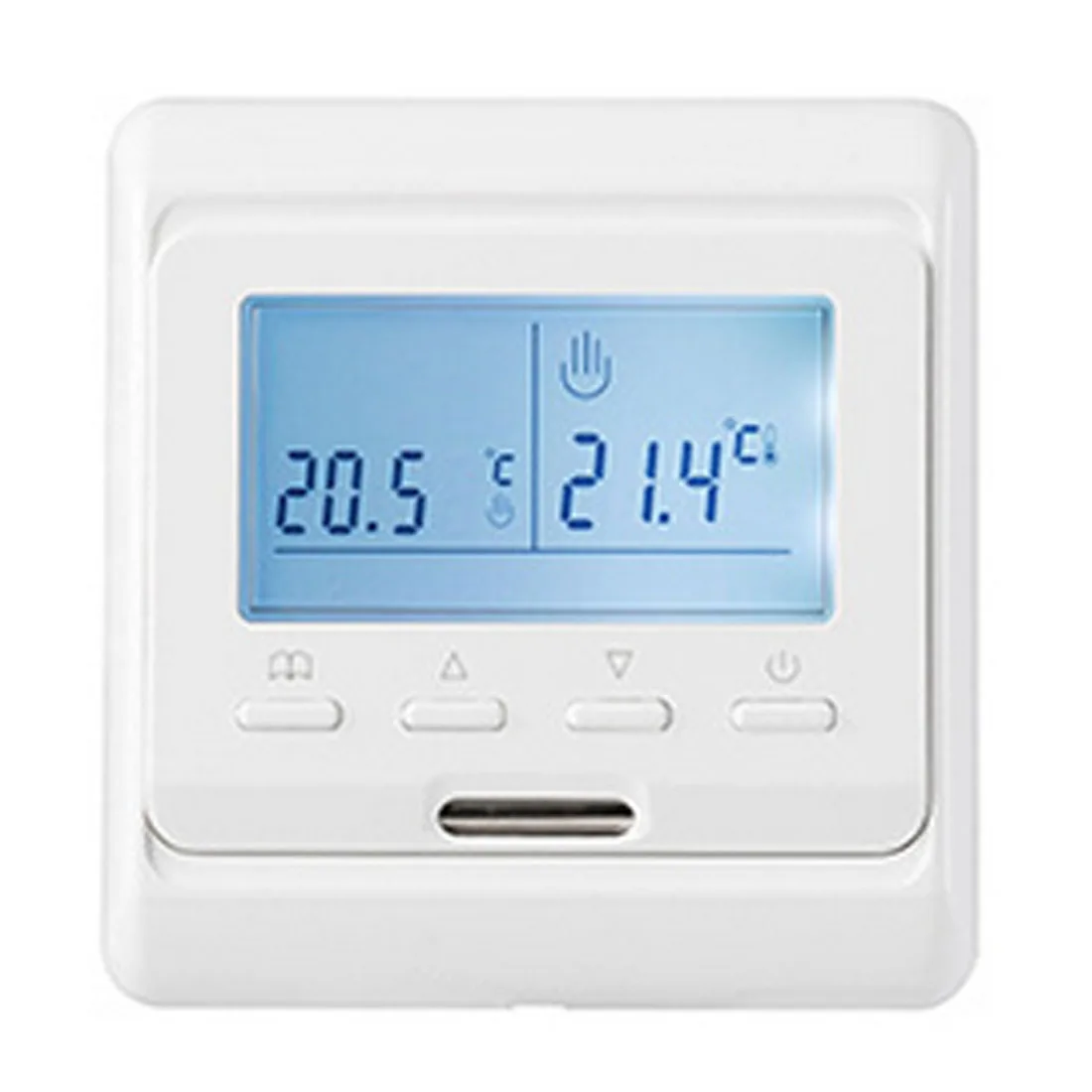 

Digital Thermostat Weekly Programmable AC220V 16A Floor Heating Thermostat Room Temperature Controller Thermometer