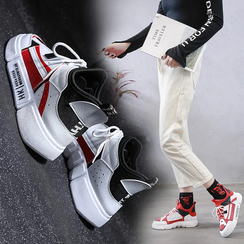 

Super fire old shoes female autumn 2018 new ugly shoes Korean ulzzang Harajuku shoes