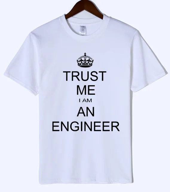 Koszulka dla dorosłych zaufaj mi jestem inżynierem 2021 letni mężczyzna t-shirty 100 bawełna mężczyźni t-shirty z krótkim rękawem wokół szyi t-shirty S-XXL tanie i dobre opinie teekossc Daily SHORT CN (pochodzenie) COTTON summer W eleganckim stylu Z okrągłym kołnierzykiem regular sleeve Z dzianiny Koszulka dla dorosłych zaufaj mi jestem inżynierem 2021 letni mężczyzna t-shirty 100 bawełna mężczyźni t-shirty z krótkim rękawem wokół szyi t-shirty S-XXL tanie i dobre opinie teekossc Daily SHORT CN (pochodzenie) COTTON summer W eleganckim stylu Z okrągłym kołnierzykiem regular sleeve Z dzianiny