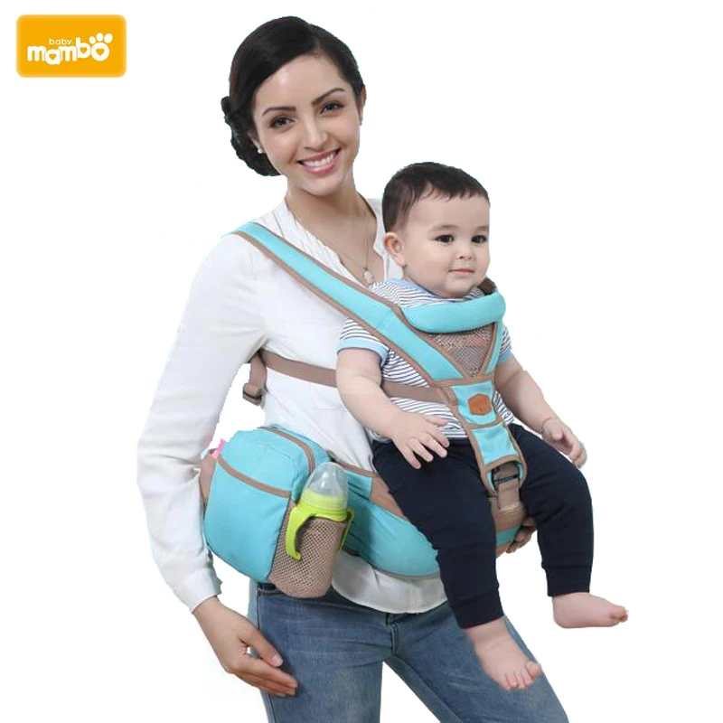 Mambobaby Хипсит для переноски детей кенгуру Рюкзак Mochila Portabebe эргономичный кенгуру 360 набедренное сиденье слинг для новорожденных