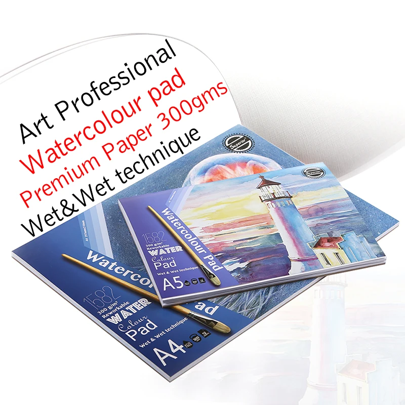 Premium Art Professional 300Gsm Watercolor Paint Paper ...