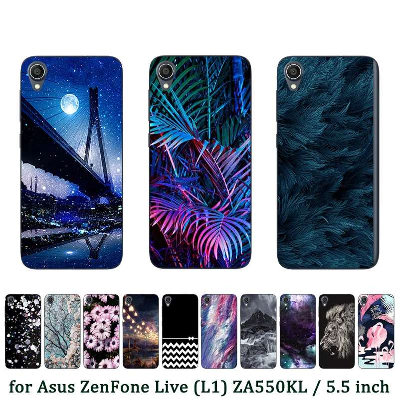 Case For Asus ZenFone Live (L1) ZA550KL Luxury Soft TPU Cases Bridge Printed Back Cover for ASUS ZA550KL Silicone Fundas Case For Asus ZenFone Live (L1) ZA550KL Luxury Soft TPU Cases Bridge Printed Back Cover for ASUS ZA550KL Silicone Fundas