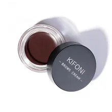 Шоколадный крем без затенение глаз с помпоном водонепроницаемый макияж аксессуары крем для бровей карандаш для бровей Косметика