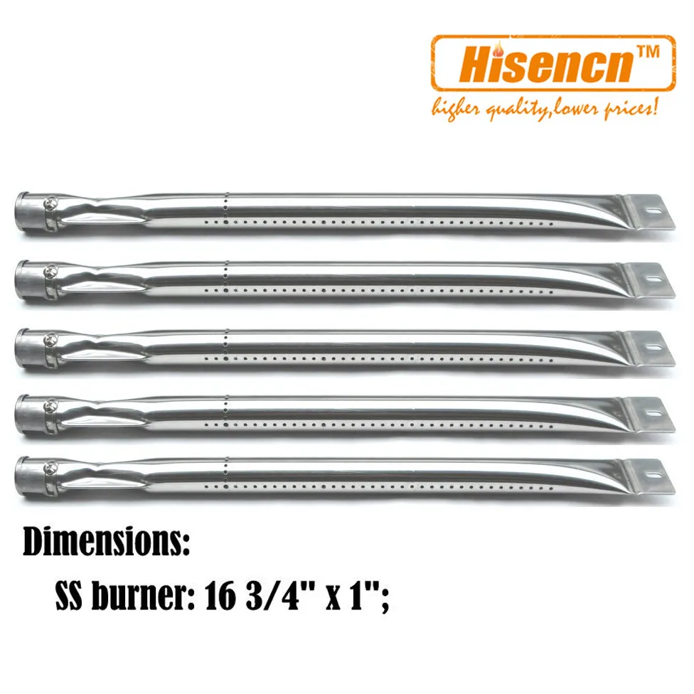 Hisencn 16.8 inch 15601 5pcs Barbecue Parts For Kenmore Sears Gas Grill 148.1665601 Replacement Stainless Burner L3018S-00-2700 Hisencn 16.8 inch 15601 5pcs Barbecue Parts For Kenmore Sears Gas Grill 148.1665601 Replacement Stainless Burner L3018S-00-2700