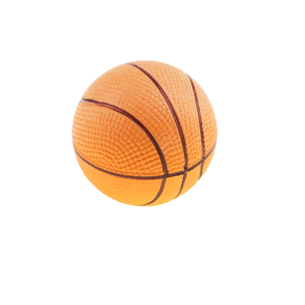 6pcs Mini Bouncing Jumping Ball Indoor Outdoor Kids Pretend Play Mini Basketball Ball Game Party Bag Fillers Kid Pet Toy Gifts