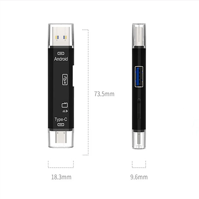 Kebidu все в 1 USB 3,1 OTG кард-ридер SD TF Micro SD кард-ридер type C USB C Micro USB поддержка памяти Mac10 Win7/8/xp/vista