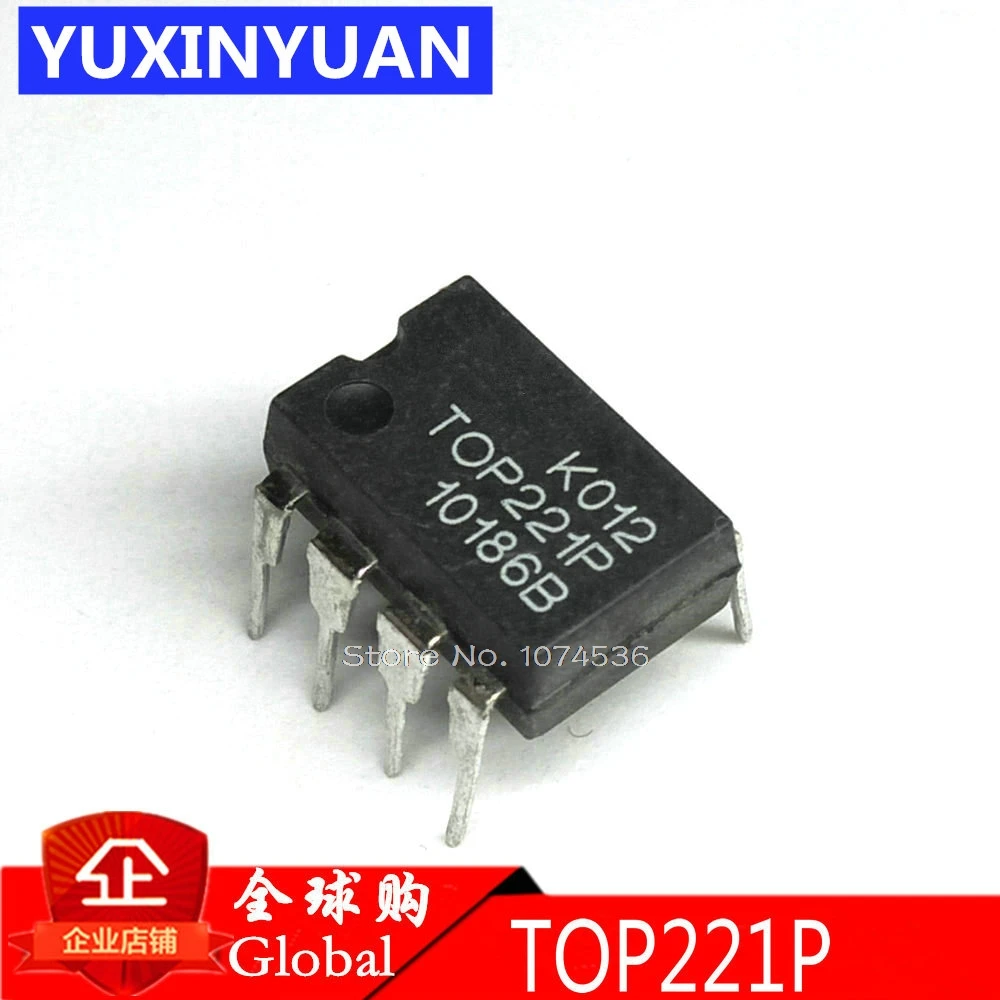 

10PCS/lot TOP221P TOP221PN TOP221 LCD management chip DIP8 soared