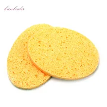 Kanbuder Make up косметический слоеный край шлифовальные волны поверхность лица спонж для умывания губка для очистки лица 2 шт. очищающий уход за лицом