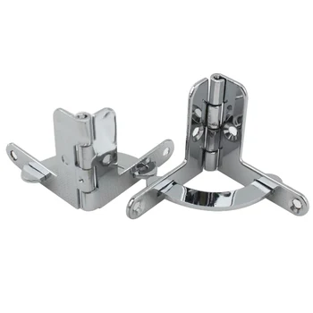 

10Pcs 26*30mm Retro Jewelry Boxs Hinge Support Iron Spring Hinge Antique Bronze For Wine box Hinge Max Open 90deg