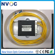 2ch волоконно-оптический модуль CWDM Mux/Demux 1270nm 1290nm, SM, SX, 2,0 мм, 1 м, LC/UPC, CWDM ABS модуль коробки без обновленного порта