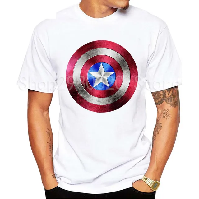 2018 Men Tshirt Captain America Iron Man Hulk Thor Personalized Print T
