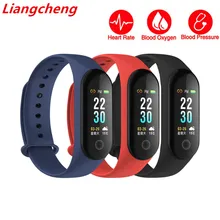 M30 for xiaomi mi band Three Sensible bracelet IP67 wristband coronary heart fee monitor Blood stress Bracelet Health Tracker PK mi band 3