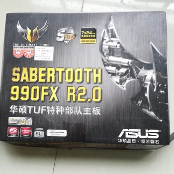 

SABERTOOTH 990FX R2.0 Socket AM3+ DDR3 32GB 990FX Desktop motherboard support FX8350 ,in origianl box ,99%new