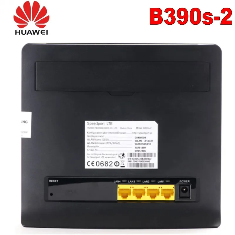 Разблокированный беспроводной роутер Vodafone B1000 LTE 4G 100 Мбит/с + пара антенн 2 шт.|lte