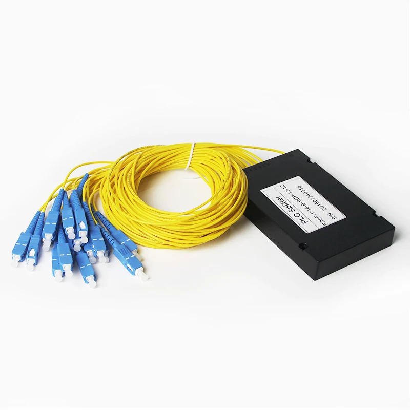 1x16 волоконно оптический разветвитель plc оптоволоконные разделители волоконные