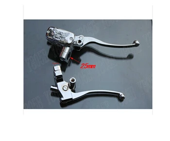 

Universal Motorcycle Eagle 1" Handlebar Reservoir Brake Clutch Levers For Honda Yamaha Suzuki Kawasaki Sport Bobber Custom