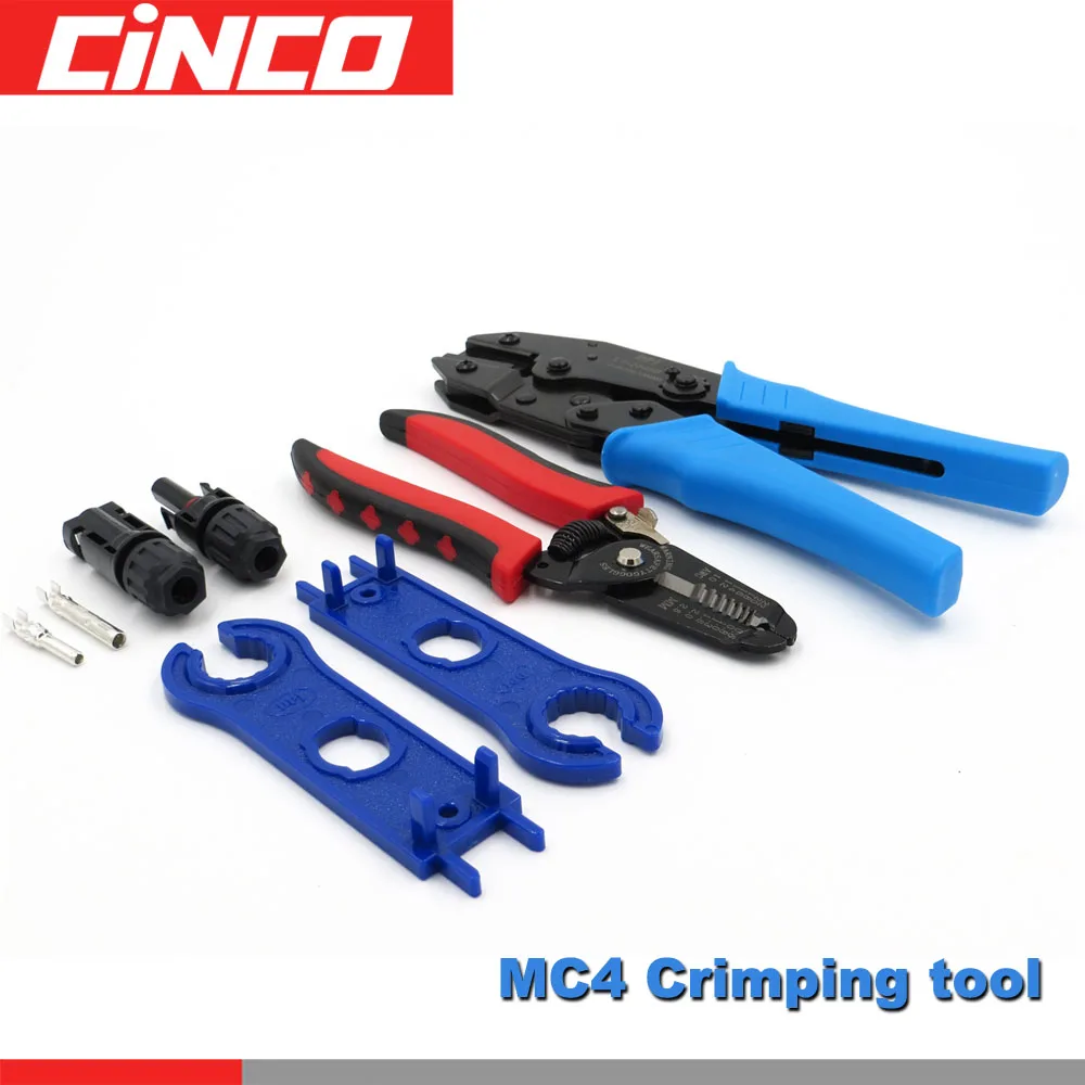 

1set X DIY power system connect pliers LS2546B Crimping tool kits for MC4 connector 2.5 4 6.0mm2 solar cable Crimp tools