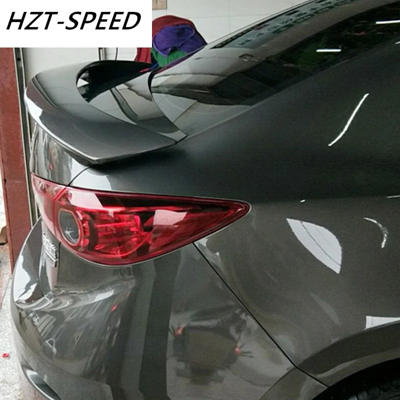 2014 2017 для MAZDA 3/6 AXELA ATENZA модификация заднее окно Спойлер ABS задний спойлер