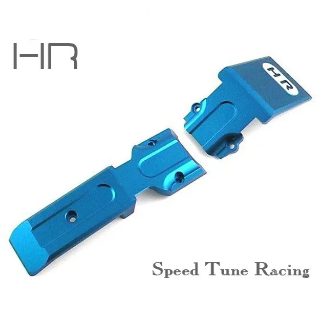 Hot Racing Front Skid Plate set for all versions of Traxxas Revo E Revo